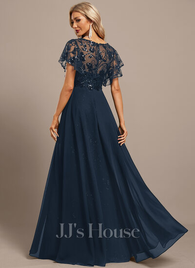 sachin and babi light blue dress Chiffon Bridesmaid Dresses
