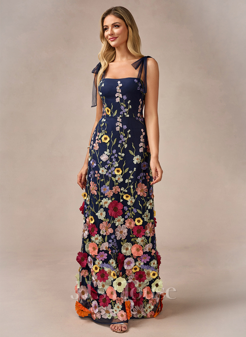 Walela Flower Lace Maxi Dress | JJ's House