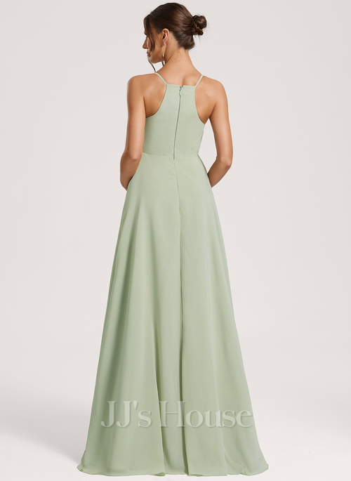 Shemila A-line Pleated Chiffon Maternity Bridesmaid Dress | JJ's House Shemila A-line Pleated Chiffon Maternity Bridesmaid Dress | JJ's House