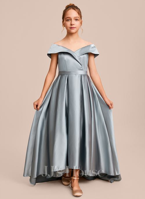 elegant junior bridesmaid dresses Gorgeous Halter Chiffon Junior Bridesmaid Dress main image 1