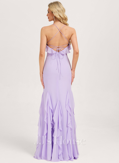shapewear for under bridesmaid dress Elegant Beige Halter Neck Ruffle Maxi Dress for Romantic Summer Outing –  Canary Houze