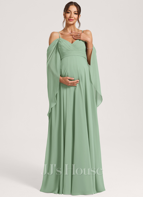 blue dress for baby girl Beckett Maternity Skirt Bridesmaid Dress main image 1