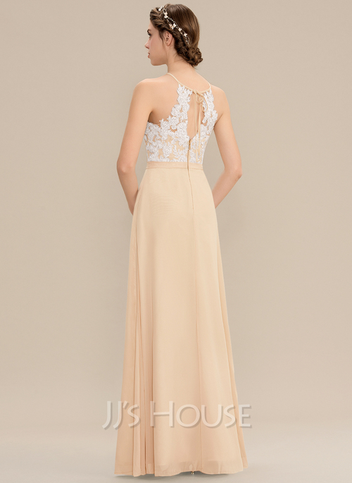 green emerald velvet dress A-line Scoop Floor-Length Lace Chiffon Mother of the Bride Dress With –  RoseProm main image 0