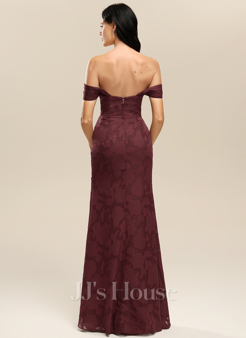 floral burnout bridesmaid dresses Skye Floral Burnout Velvet Dress main image 0