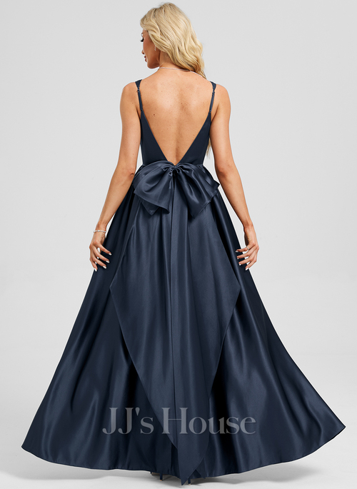 dropped waist a line wedding dress Silk Chiffon main image 1