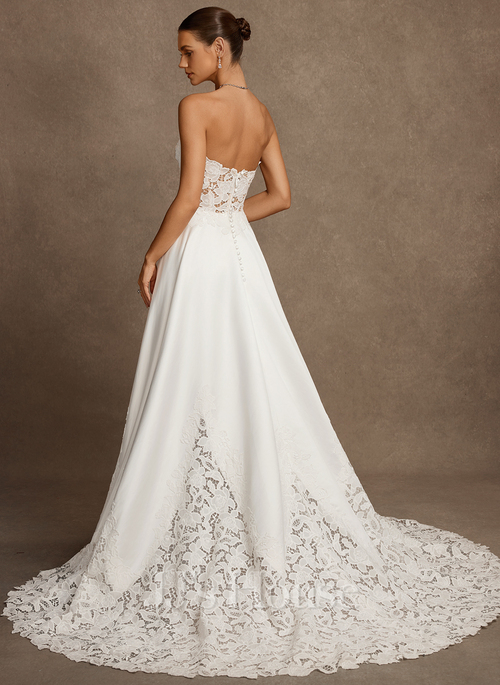 Kaelie A-line Sweetheart Lace Wedding Dress | JJ's House Kaelie A-line Sweetheart Lace Wedding Dress | JJ's House