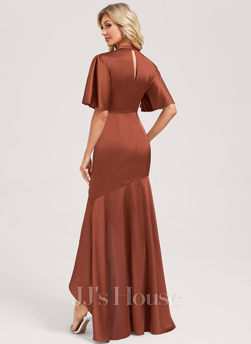 Loraina Trumpet/Mermaid Matte Satin Bridesmaid Dress | JJ's House Loraina Trumpet/Mermaid Matte Satin Bridesmaid Dress | JJ's House