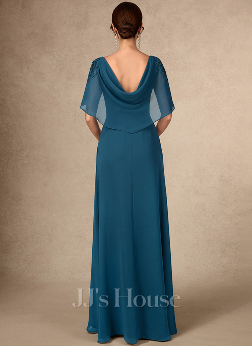 Zaria A-line Pleated Lace Mother of the Bride Dress | JJ's House