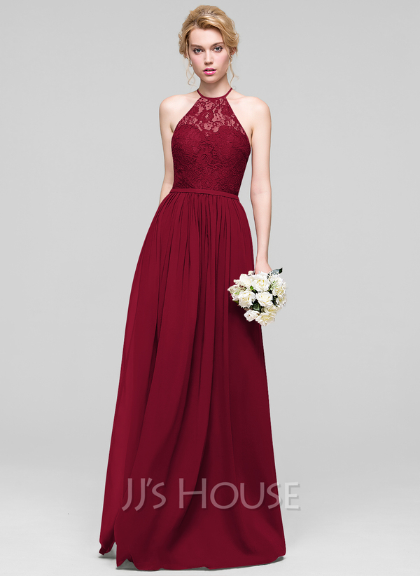 Penelope Escote En V Gasa Corto Vestido De Dama De Honor Azalea Tallas Grandes