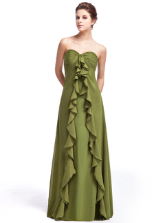 X207 Bejeweled Sweetheart Chiffon Gown main image 0