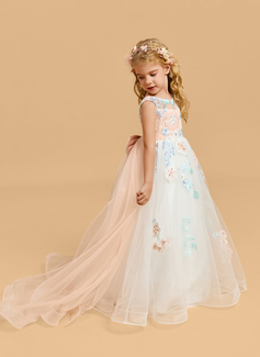 Ball-Gown/Princess Bow Convertible Tulle Dress