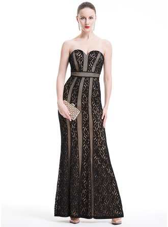 Pink Sheath/Column Floor Length Evening Dress with Bell Sleeves Y4019 main image 1