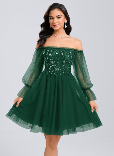 long sleeve homecoming dresses 2023 8th Grade Short Lace Homecoming Dress