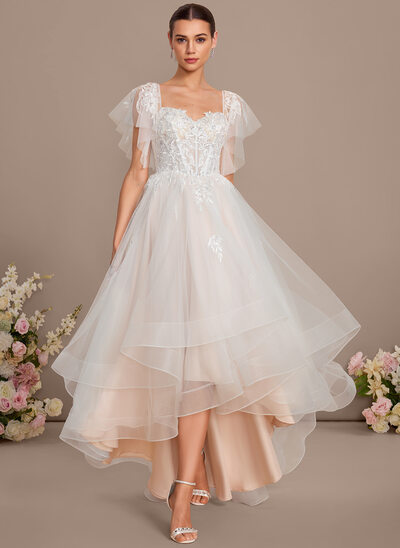 Lace Jj Dresses Wedding Fantasy A-Line Lace Long Sleeves Wedding Dresses  Plus Size Gothic Black