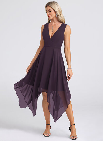 Chiffon Midi Dress