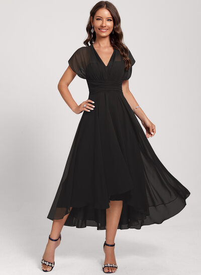 chinese dress ladies La Femme Short Black Sequin Homecoming Dress -PromGirl Black / 6