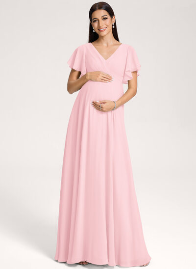 princess polly baby blue dress Pink Baby Shower Dress For Mom main image 1