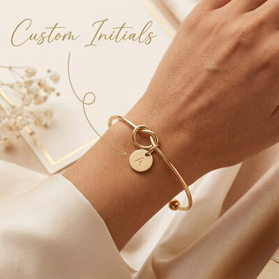 1 PC Persoonlijke Armband Eenvoudig Metaal