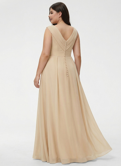 blue dress for baby girl Chiffon A-line Long Sleeves Lace Appliques Plus Size Wedding Dresses, MW796 main image 1