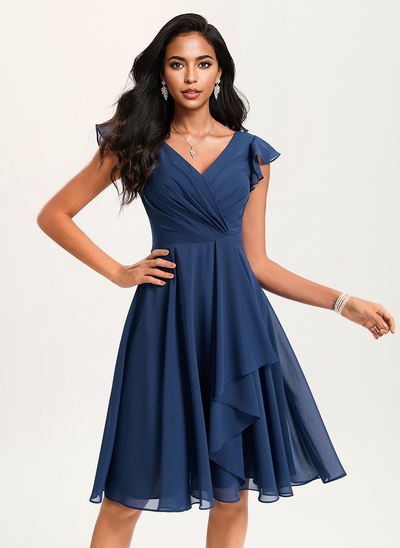 blue dress for baby girl Skye Satin Dress main image 1