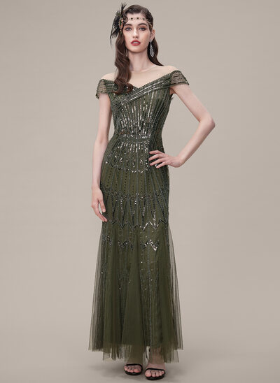 eastern star white formal dresses Estella White Cowl Back Embellished Maxi Dress – Frock and Frill main image 1