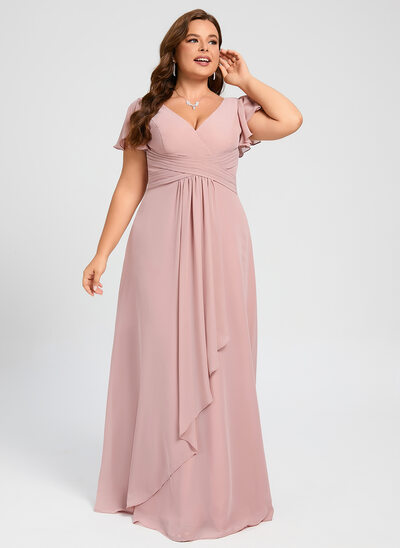 what is the best material for bridesmaid dresses Plus Size Spaghetti Strap High Low Mermaid Burgundy Bridesmaid Dresses ARD1754 main image 1