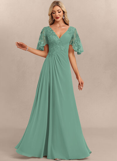 Kjole Maxi i Chiffon