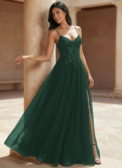 Hunter Green Prom Dresses | JJ's House