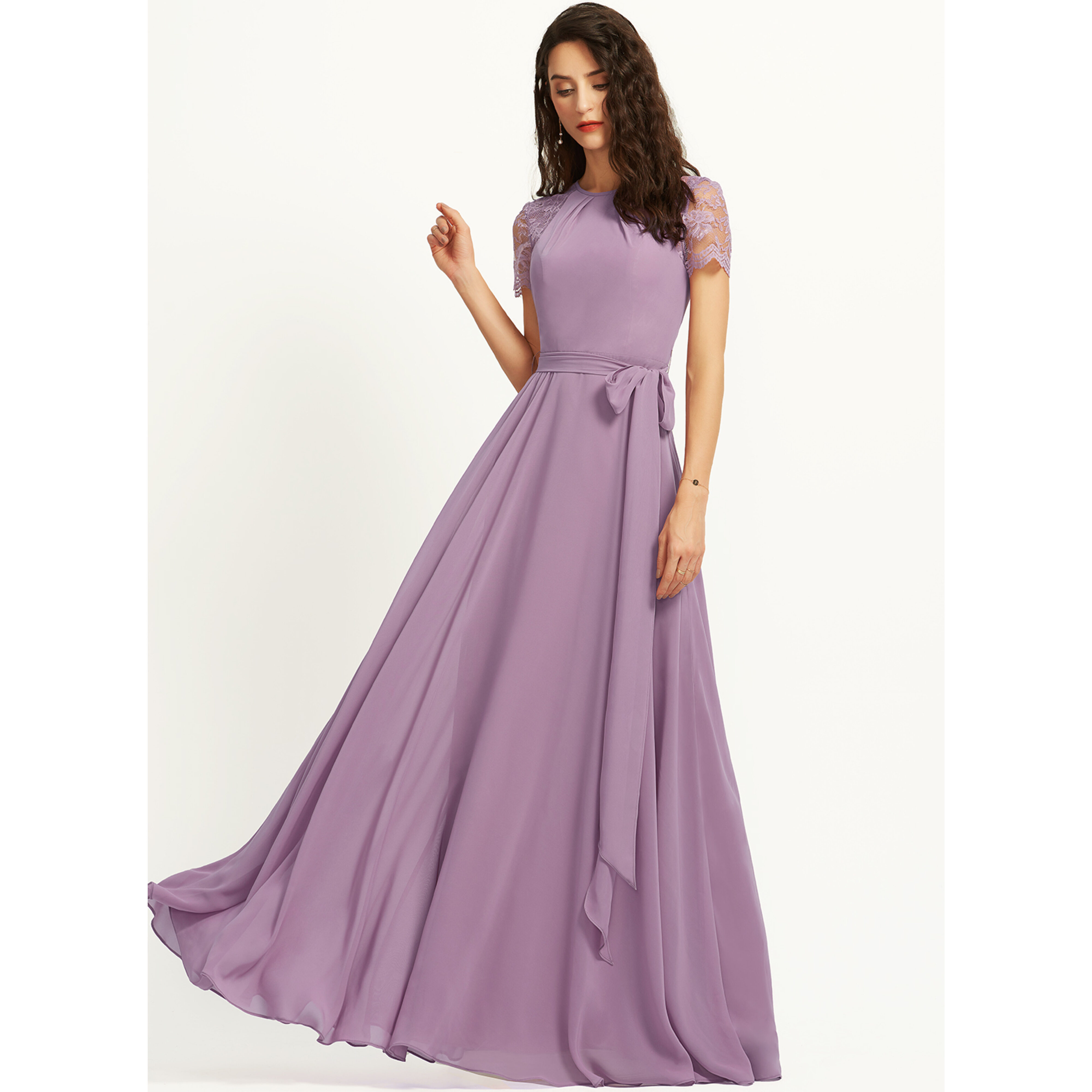 JJ's House Aislyn A-line Lace Bridesmaid Dress - Product Video JJ's House Aislyn A-line Lace Bridesmaid Dress - Product Video